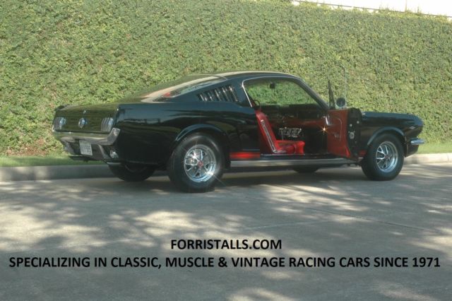 1965 Black Ford Mustang Fastback