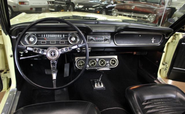 1965 Yellow Ford Mustang A/C, Restored, Documented