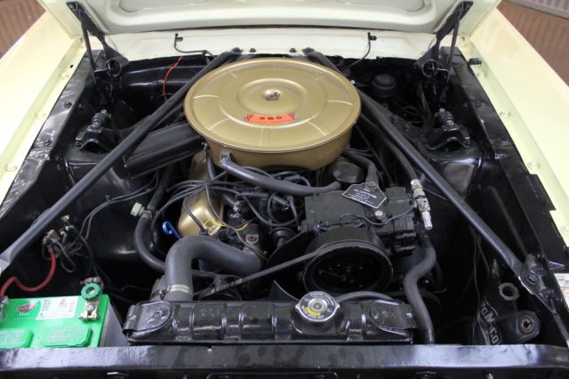 1965 Yellow Ford Mustang A/C, Restored, Documented