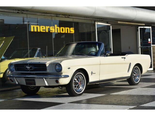 1965 Black Ford Mustang Convertible