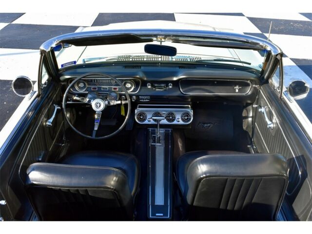 1965 Black Ford Mustang Convertible