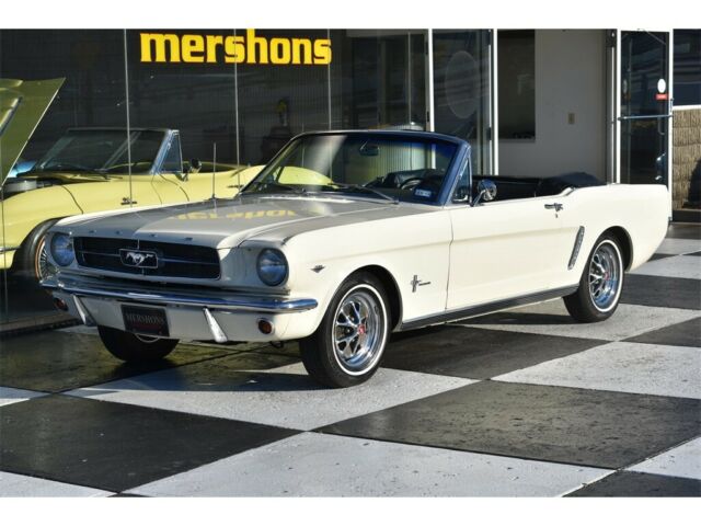 1965 Black Ford Mustang Convertible