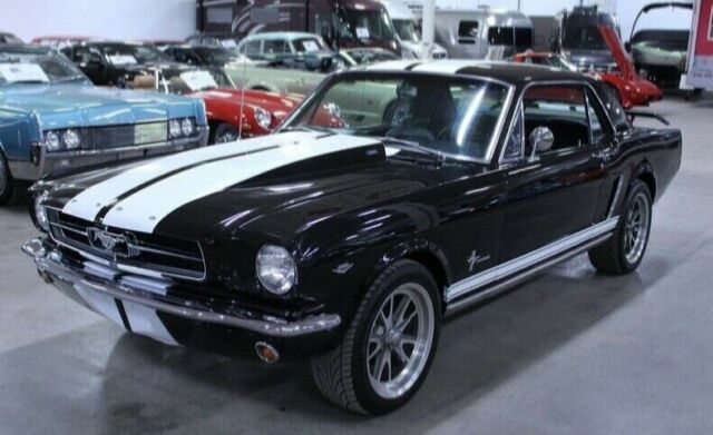 1965 Black Ford Mustang Coupe