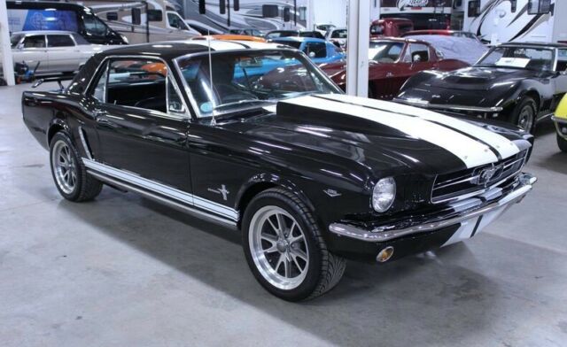 1965 Black Ford Mustang Coupe