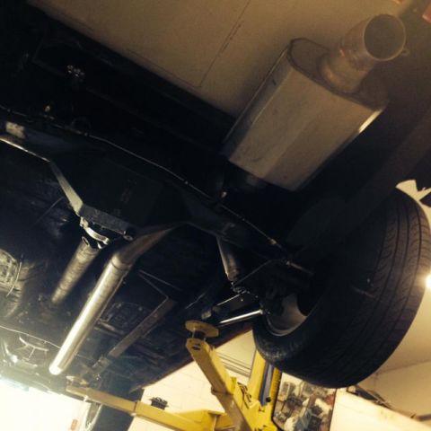 1965 red Ford Mustang U/K