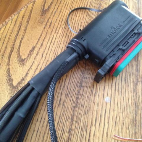 1965 red Ford Mustang U/K