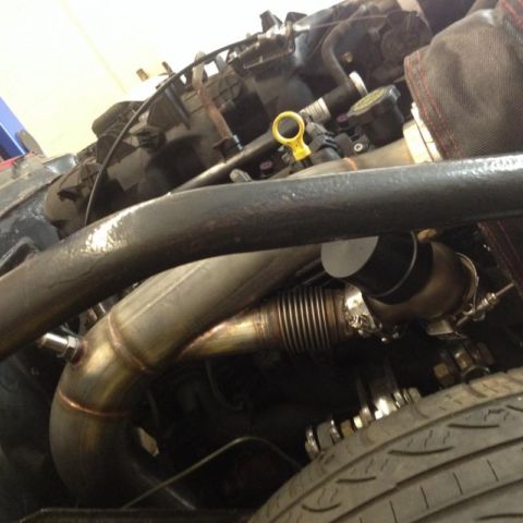 1965 red Ford Mustang U/K