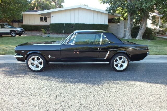 1965 Black Ford Mustang Coupe
