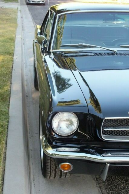 1965 Black Ford Mustang Coupe