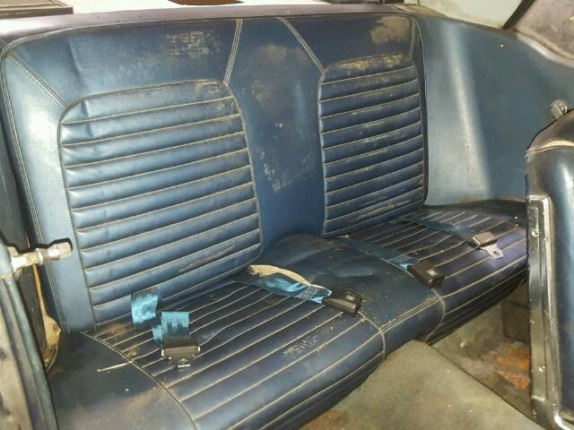 1965 Blue Ford Mustang