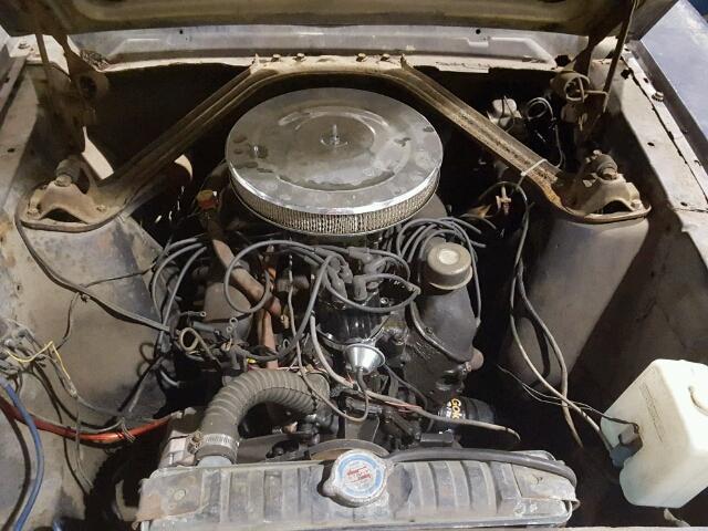 1965 Blue Ford Mustang