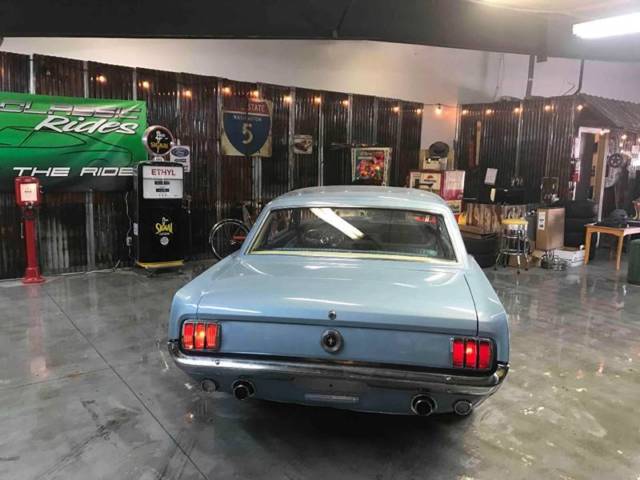 1965 Blue Ford Mustang Coupe