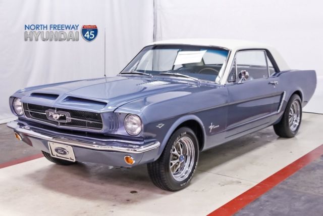 1965 Blue Ford Mustang 2 Door