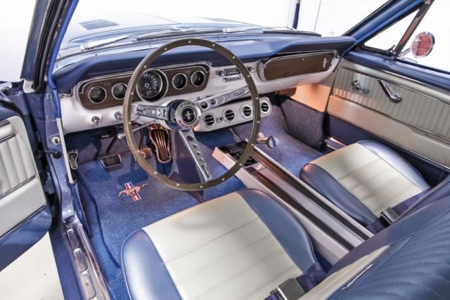 1965 Blue Ford Mustang 2 Door