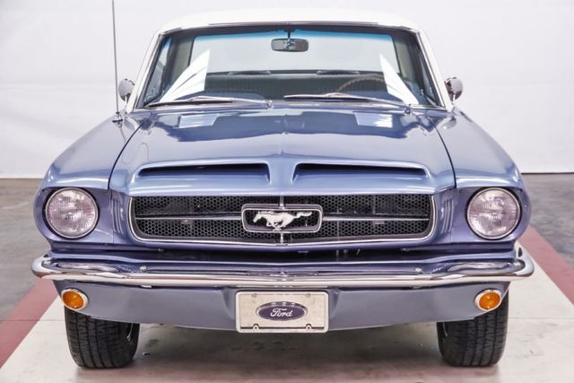 1965 Blue Ford Mustang 2 Door