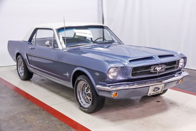 1965 Blue Ford Mustang 2 Door