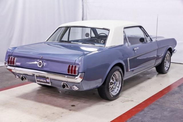 1965 Blue Ford Mustang 2 Door