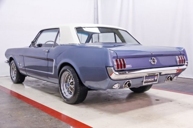 1965 Blue Ford Mustang 2 Door