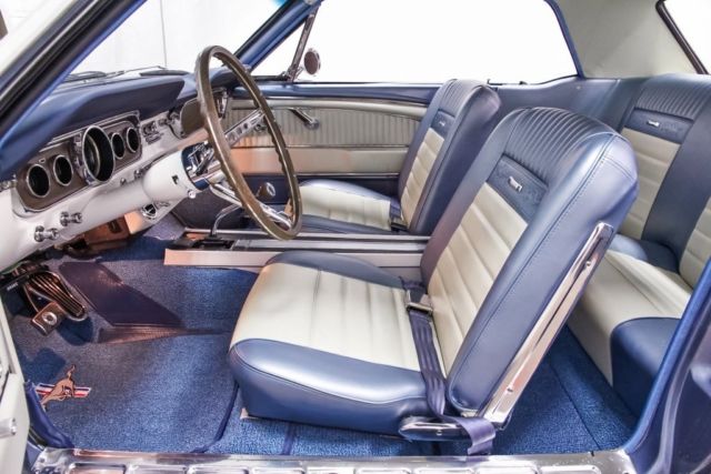 1965 Blue Ford Mustang 2 Door