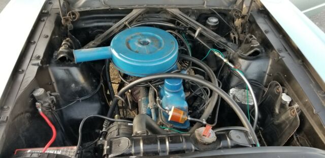 1965 Blue Ford Mustang Coupe