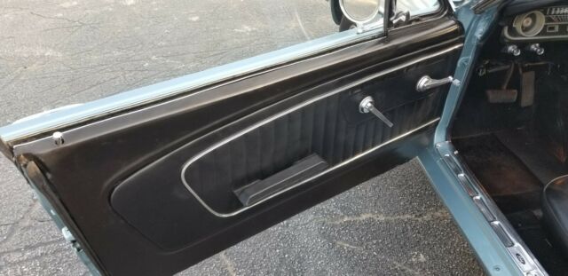 1965 Blue Ford Mustang Coupe