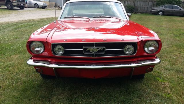 1965 POPPY RED Ford Mustang Coupe