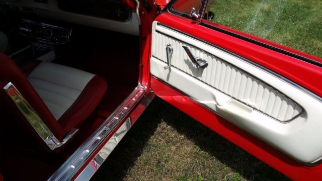 1965 POPPY RED Ford Mustang Coupe