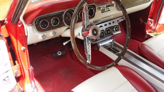 1965 POPPY RED Ford Mustang Coupe