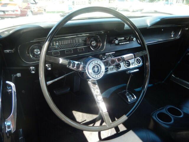 1965 Ermine white Ford Mustang Sedan