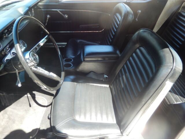 1965 Ermine white Ford Mustang Sedan