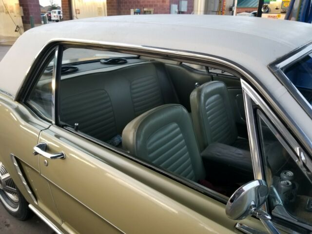 1965 Gold Ford Mustang Coupe