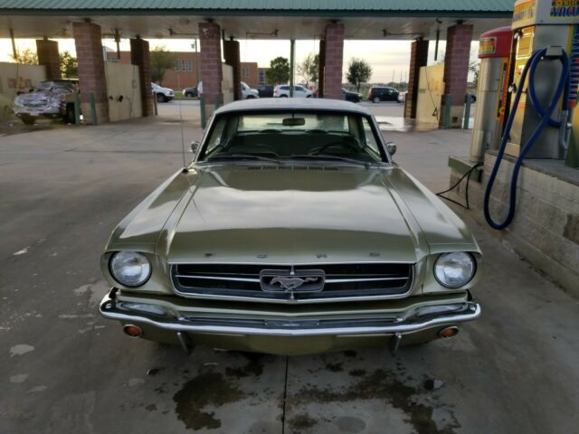 1965 Gold Ford Mustang Coupe