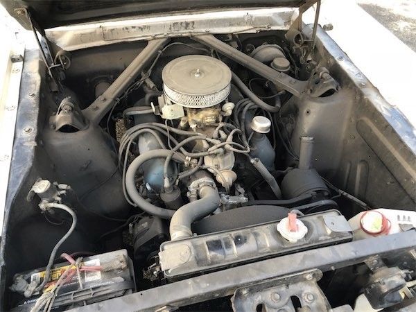 1965 White Ford Mustang Coupe