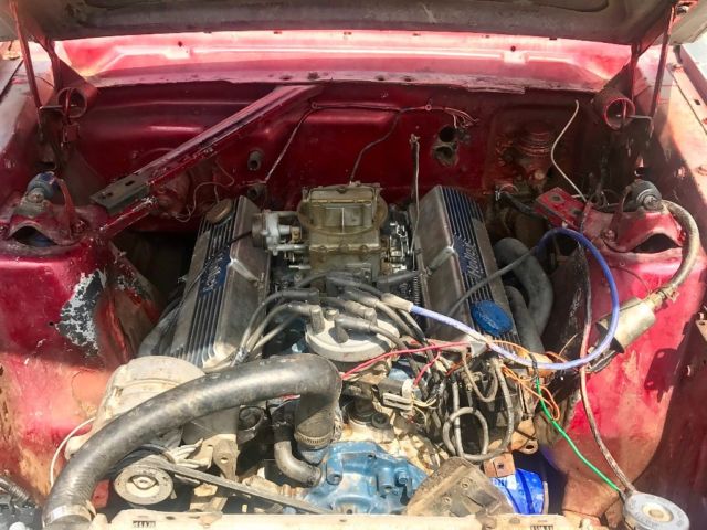 1965 Candy apple (faded) Ford Mustang Coupe