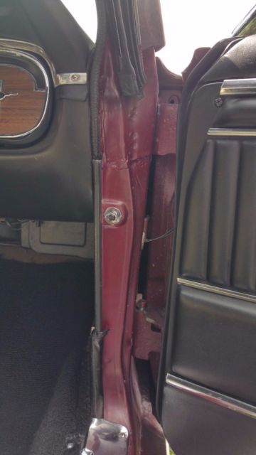 1965 Burgundy Ford Mustang Convertible