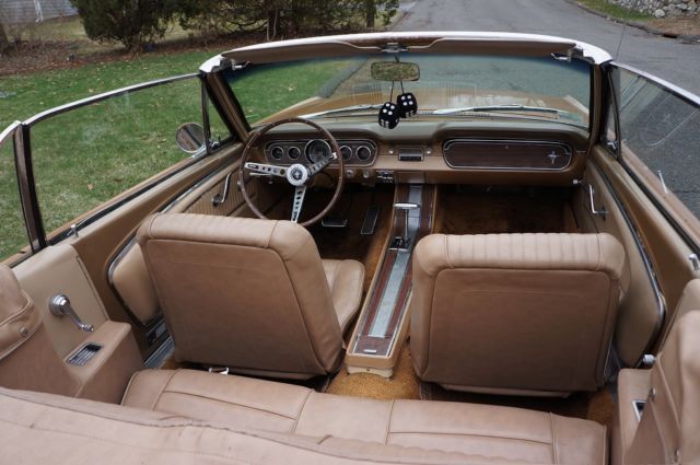 1965 Gold Ford Mustang Convertible