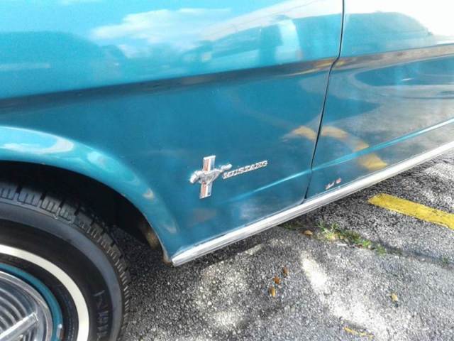 1965 Twilight Turquoise Metallic Ford Mustang Convertible