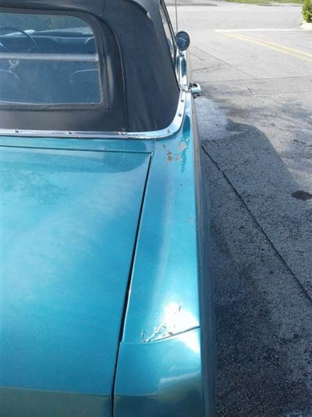 1965 Twilight Turquoise Metallic Ford Mustang Convertible