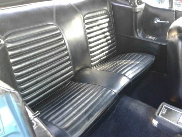 1965 Twilight Turquoise Metallic Ford Mustang Convertible