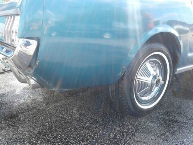 1965 Twilight Turquoise Metallic Ford Mustang Convertible