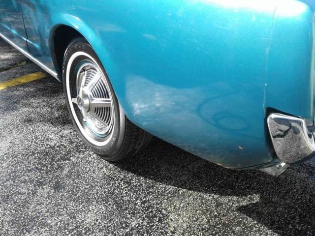 1965 Twilight Turquoise Metallic Ford Mustang Convertible