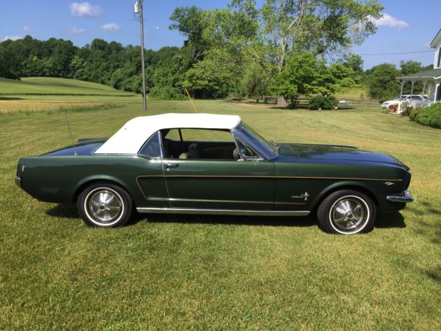 1965 Green Ford Mustang U/K