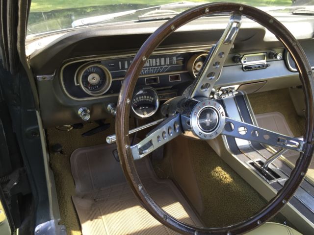 1965 Green Ford Mustang U/K