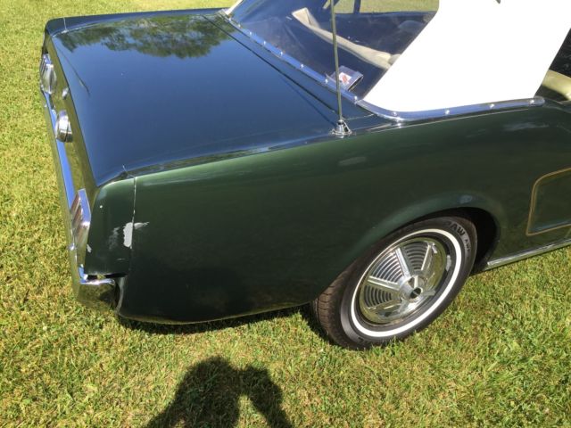 1965 Green Ford Mustang U/K
