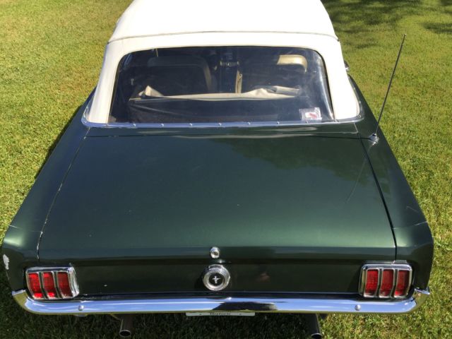 1965 Green Ford Mustang U/K