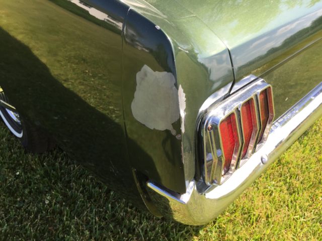 1965 Green Ford Mustang U/K