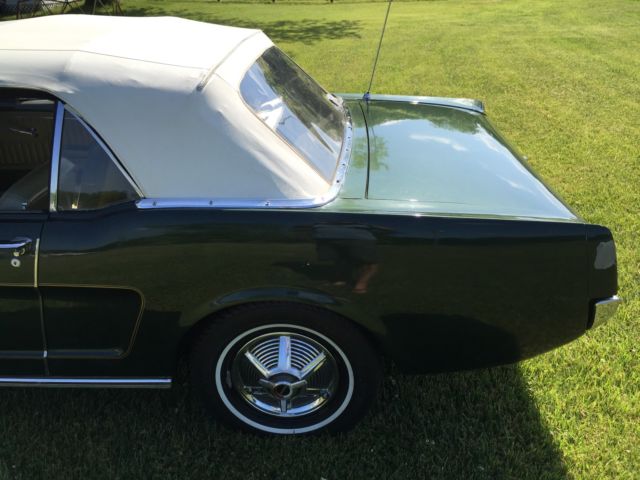 1965 Green Ford Mustang U/K