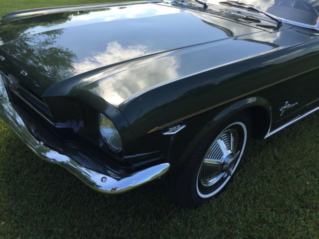 1965 Green Ford Mustang U/K