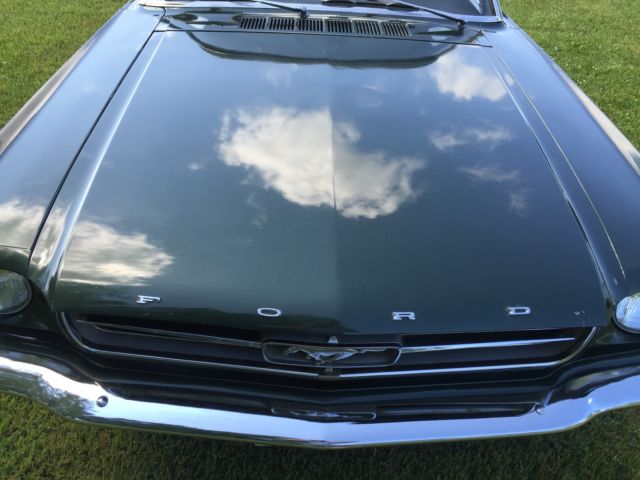 1965 Green Ford Mustang U/K