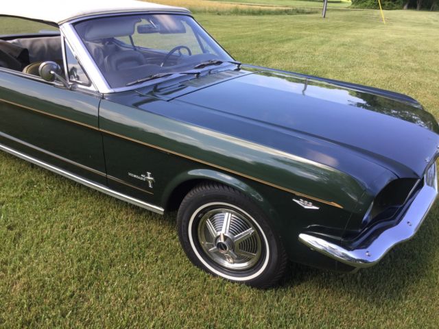 1965 Green Ford Mustang U/K